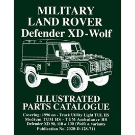 Ersatzteilkatalog Defender 90/110/130 XD (Wolf)
