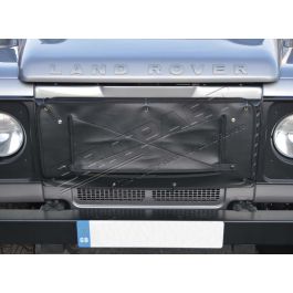 LAND ROVER DEFENDER SCHWARZ SCHECKPLATTE TÜRSCHUTZ/ABDECKUNG