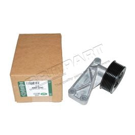 Umlenkrolle Keilrippenriemen mit Halter Td5 (orig. LR)