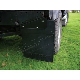 Schmutzfänger Defender 90 HA rechts (mit Halterung) Td5/Td4