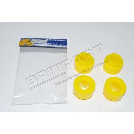 Gummiset Schubstrebe VA hinten Defender Polyurethan gelb (4 St.)