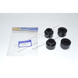 Gummiset Schubstrebe VA hinten Defender Polyurethan schwarz (4 St.)