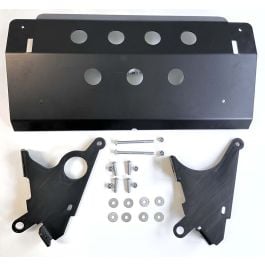 Unterfahrschutz Defender, 3-teilig, Stahl 4mm, schwarz LHD