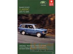 DVD Range Rover Classic 1986-1994