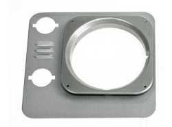 Einfassung Scheinwerfer Heritage Style Silber