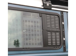 Lüftungsbleche Schiebefenster links Land Rover Defender 110/130