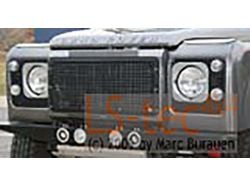 Kühlergrill Defender Heritage Style schwarz