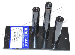 Halteplatte oben RRT auf Motorhaube Def