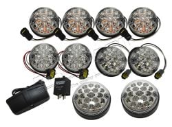 LED Leuchtensatz DE LUXE Defender (klar)