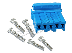 Stecker blau