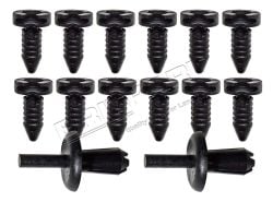 Türclips Set Türverkleidung (schwarz)