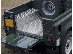 Aluriffelblech für Laderaum Defender 90