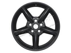 Felge Leichtmetall ZU 8 x 16" (schwarz matt)
