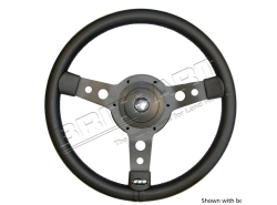 Lenkrad 3-Speichen Vinyl schwarz (Ø 356 mm)