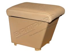 Cubby-Box mit Armlehne Freelander 2 bis 2012 (Echtleder Alpaca)