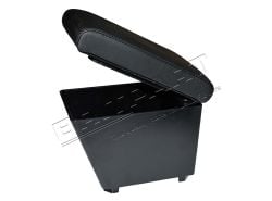 Cubby-Box mit Armlehne Freelander 2 bis 2012 (Echtleder schwarz)