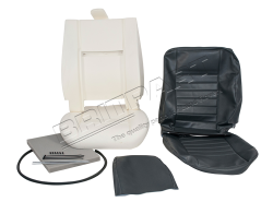 Aufpolsterungssatz Vordersitz Defender bis 2006 Kunstleder grau