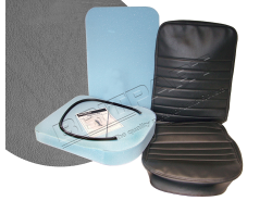 Aufpolsterungssatz Mittelsitz vorne Def ab 1990 Kunstleder grau