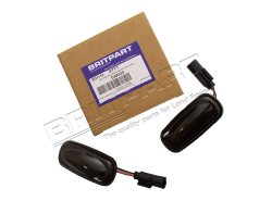 LED-Seitenblinker Defender ab XA159807/Freelander/Discovery II schwarz