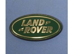 Emblem "LAND ROVER" klein (grün/gold) ** nciht lieferbar**