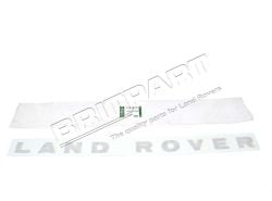 Schriftzug "LAND ROVER" Discovery II vorne (silber)