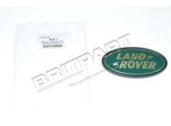 Emblem "LAND ROVER" Heck (grün/gold)