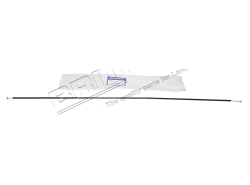 Bowdenzug Motorhaube RR LM vorne ( Mitte )