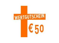 Gutschein im Wert von 50 EUR