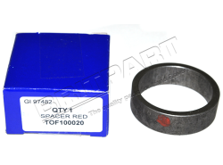 Distanzhülse Radlager 15.3 mm (rot)