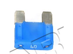 Sicherung 60A (blau) Flachsteck-, groß