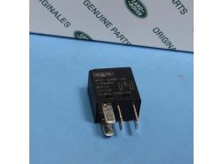 Microrelais 20A schwarz m. gelbem Band (4 Pins)