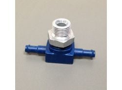 T-Stecknippelverschraubung schwenkb. Schl. 4 mm G1/8"