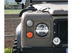 NOLDEN 7-Zoll  Bi-LED Scheinwerfer Defender - Dark Chrome