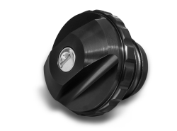 Tankdeckel Td5/Td4 schwarz eloxiert