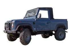 Plane Defender TruckCab, schwarz, Stayfast (bis 1998)