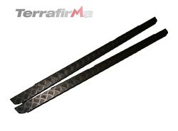 Aluriffelblech Schweller Defender 110 SW schwarz