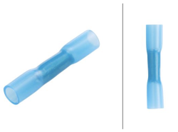 Stoß-/Schrumpfverbinder 1,5 - 2,5 mm² (blau)
