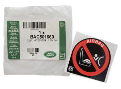 Aufkleber Airbag