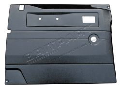 Türverkleidung Defender schwarz (man. Fensterheber) links