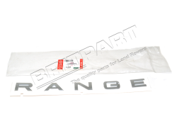 Schriftzug Motorhaube "Range"