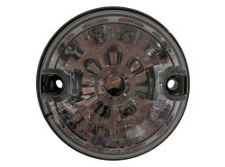 LED-Blinker vorne Defender Ø 73 mm rauchgrau
