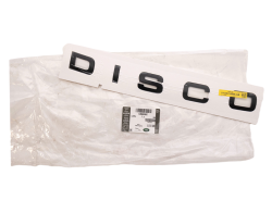 Schriftzug "DISCO" Motorhaube Discovery 5 schwarz