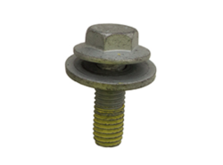 Schraube mit Scheibe M10x30mm Unterbodenschutzbefestigung