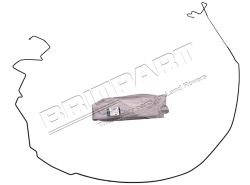 Bremsleitung Modulator an Schlauch hinten rechts Freelander ab 1A000001